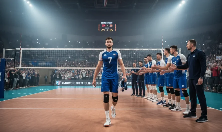 Sarı Lacivertli Filenin Efeleri’nde Fransız Yıldızla Veda