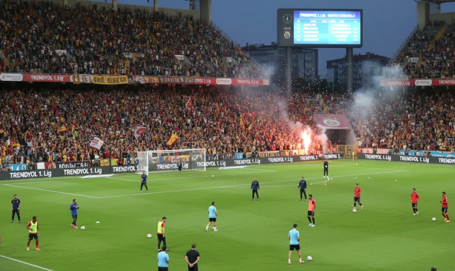 Trendyol 1. Lig 33, 34 ve 35. Haftalar İçin Maç Takvimi Açıklandı