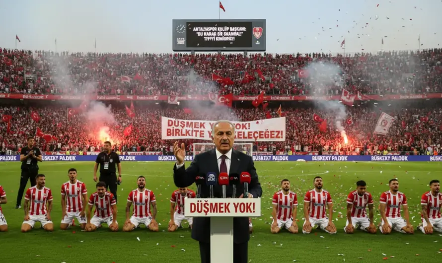 Antalyaspor’un Vedası ve Perçin’in Sert Mesajları