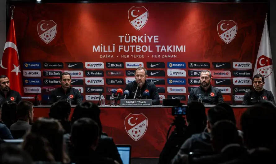 Sergen Yalçın’ın A Milli Takım Kurmayı: Bilim ve Tecrübe Bir Arada