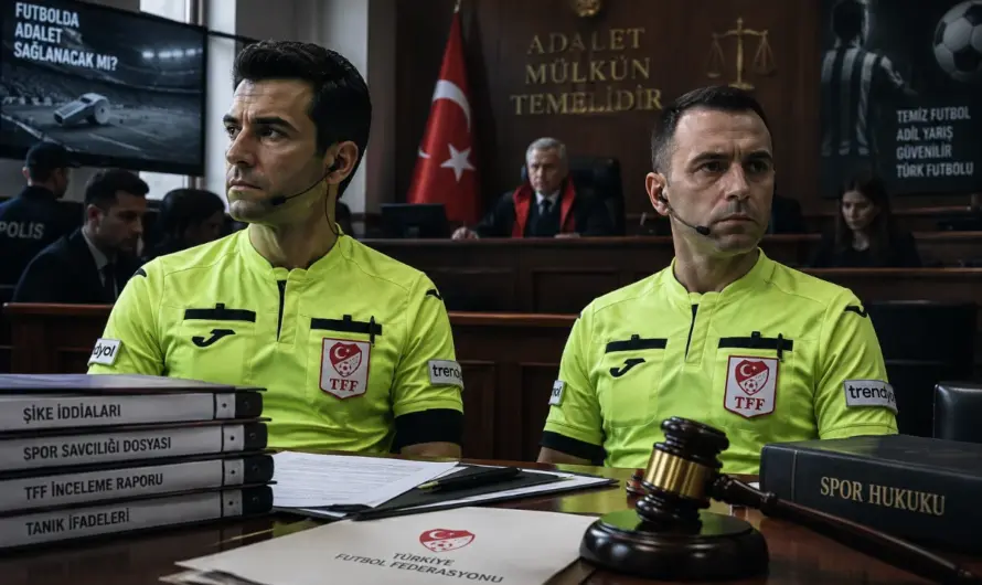 Türk Futbolunda Bahis ve Şike Depremi: Hakemler İçin Tutuklama Talebi